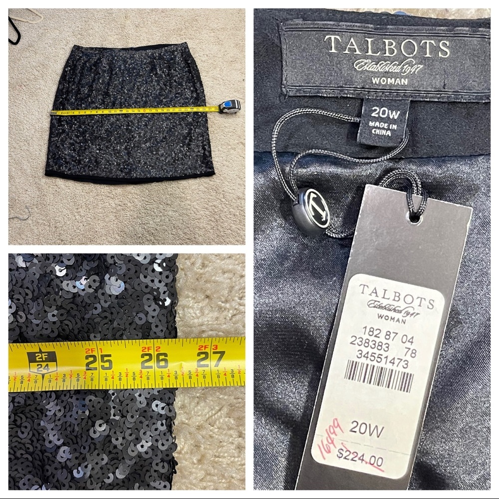 Talbots sequin skirt - Picture 4 of 6